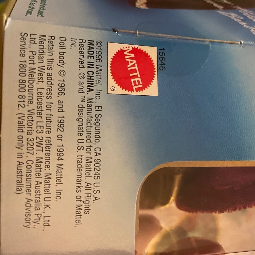 1996 Holiday Barbie. New in box. - Picture 6 of 7